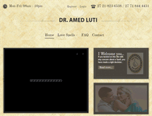 Tablet Screenshot of dramedluti.com